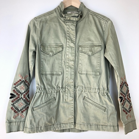 Vintage America Jackets & Blazers - Vintage America embroidered utility jacket M